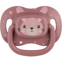 Canpol babies Cute Animals Soother 0-6m Pink Sut