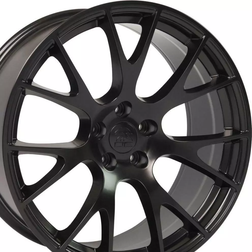 OE Wheels ‎DG69 Satin Black 22x10 5x139.7 ET25 CB77.8