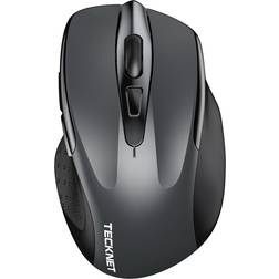 Tecknet Bluetooth Mouse, 4800DPI Wireless Mouse Computer Silent Click USB