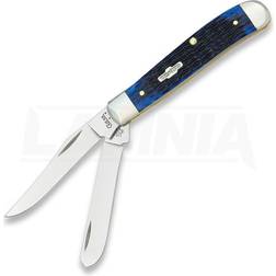 Case Cutlery Mini Trapper Blue Bone Pocket knife