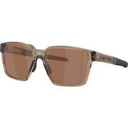 Oakley Prizm Tungsten Polarized Actuator SQ Solbriller - Transparent Brown Smoke