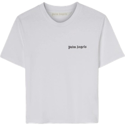 Palm Angels Classic Logo Fitted T-shirt - White/Black