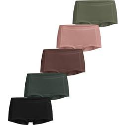 Björn Borg Minishorts 5-pack - Black/Green/Pink