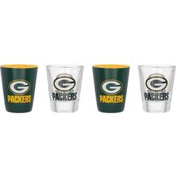 Evergreen Enterprises Green Bay Packers Shot Glass 5.9cl 4pcs