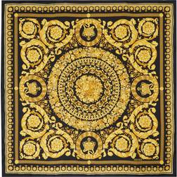 Versace Barocco Silk Scarf - Black/Print