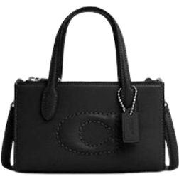 Coach Nina Mini Tote Bag - Silver/Black