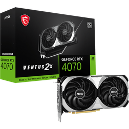 MSI GeForce RTX 4070 VENTUS 2X 12GB OC HDMI 3 x DP GDDR6X