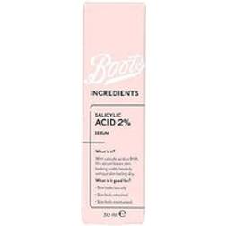 Boots Ingredients salicylic acid 2% serum 30ml