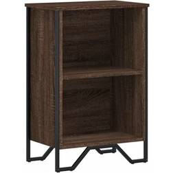 vidaXL 848603 Brown Oak Bogreol 74.5cm