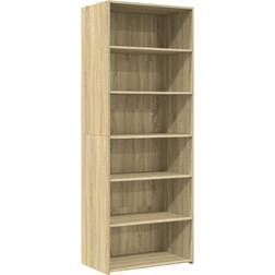 vidaXL Highboard Sonoma Oak Bücherregal 185cm