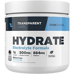 Transparent Labs Hydrate Electrolyte Formula Freeze