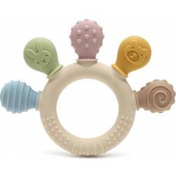 Shein 1 Piece Baby Teething Ice Rings, Colored, Safe and Soft Silicone Rings, Soothing Sensory Teething Ice Rings for Babies 0-3 Years, Teething Ice Ring Set for Toddlers and Infants
