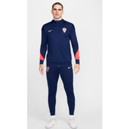Nike Croatia Men's Dri-FIT Football Hooded Tracksuit Blue Polyester