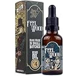 Hey Joe Beard Oil N 4 Feel Wood Natürliches und Erfrischendes Bartöl Herren mit Zedernholz- und Wacholderduft Bartpflege für Gesunde Bärte Bart Öl 30 ml