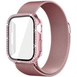 Shein Apple Watchrem Apple Watchfodral Dam Rose Gold