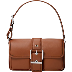 Michael Kors Colby Medium Leather Shoulder Bag - Luggage