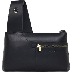 Radley Pockets Icon Small Zip Top Cross Body - Black