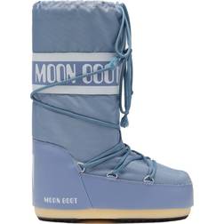 Moon Boot Icon Nylon Boots - Elephant Grey