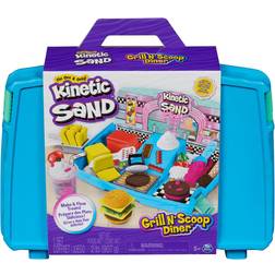 Spin Master Kinetic Sand Grill N’ Scoop Diner