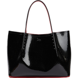 Christian Louboutin Cabarock Patent Tote Bag - Black