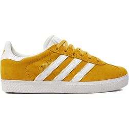 Adidas Kid's Gazelle - Preloved Yellow/Cloud White/Gold Metallic