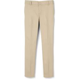 French Toast Youth Slim Fit Stretch Twill Pant - Khaki (1417)