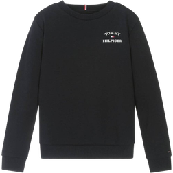 Tommy Hilfiger Boy's Logo Crew Neck Sweatshirt - Desert Sky