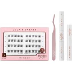 Lola's Lashes "Wispy Hybrid" DIY Extensions Starter Set Clear One Size