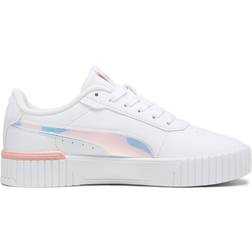 Puma Youth Carina 2.0 Crystal Wings - White/Peach Smoothie/Black