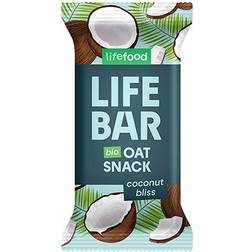 Lifefood Organic Lifebar Oat Snack Coconut Bliss 40g 1 stk