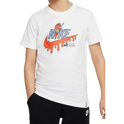 Nike Kid's Sportswear Sole Food T-shirt - White