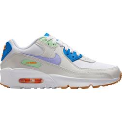 Nike Air Max 90 LTR GS - White/Phantom/Photo Blue/Purple Pulse