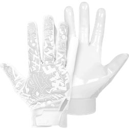 SLEEFS Basic Sticky Football Receiver Gloves - White