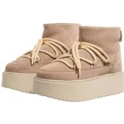 INUIKII Classic Low Platform Sneakers Skor - Beige