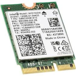 Intel Wi-Fi 6E AX211 Gig Bluetooth 5.2 Network