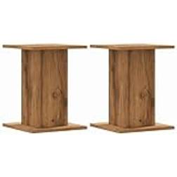vidaXL Soportes Altavoces 2 Uds Madera 30 x 30 x 40 cm