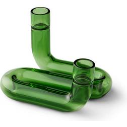 Studio About Wave Green Ljusstake 10cm