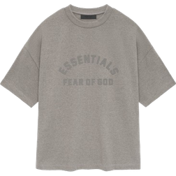 Fear of God Essentials Heavy S/S Tee - Heather Grey