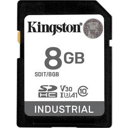 Kingston Industrial microSDHC Class 10 UHS-I U3 V30 A1 100/80MB/s 8GB