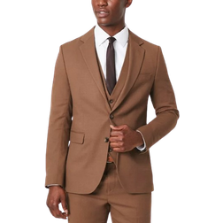 Burton Plain Weave Slim Fit Suit Jacket - Copper