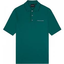 Lyle & Scott Mens Embroidered Polo Shirt - Court Green