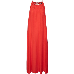 Vero Moda Vmoura Midi Dress - Red/Goji Berry