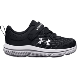 Under Armour Infant Assert 10 AC Running Shoes - Black/White