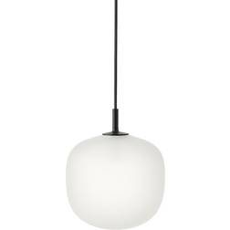 Muuto Rime Black/White Pendellampa ∅ 18cm