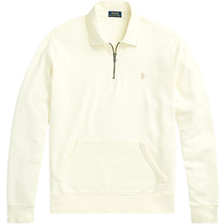 Polo Ralph Lauren Loopback Fleece Quarter Zip Sweatshirt - Clubhouse Cream