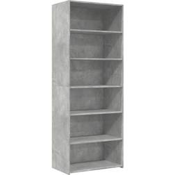 vidaXL 3281690 Concrete Gray Aparador 70x185cm