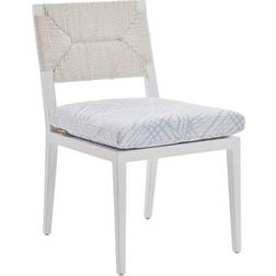 Lexington Ocean Breeze Promenade Side Blue/Gray Kitchen Chair 34.5"