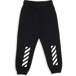 Off-White Kid's Logo Print Track Pants - Black