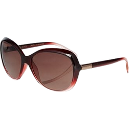 Ted Baker Graduated Fashion Sunglasses Red/Brown