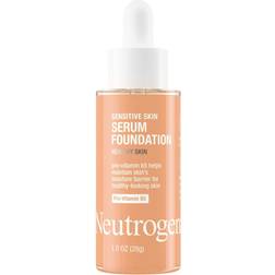 Neutrogena Sensitive Skin Serum Foundation Medium 02